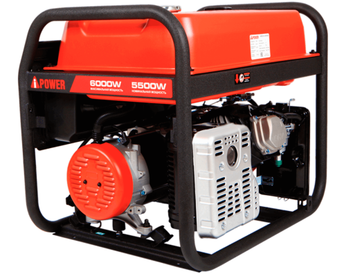Портативный бензиновый генератор A-iPower A6000EAX фото 6
