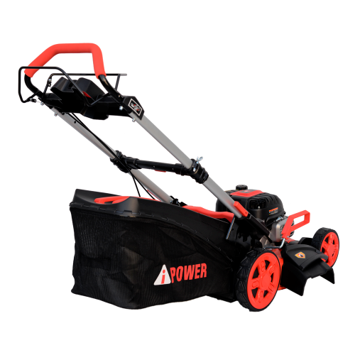 Складная газонокосилка бензиновая самоходная A-iPower AM48S фото 4