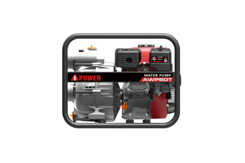 Бензиновая мотопомпа для грязной воды A-iPower AWP80Т фото 6