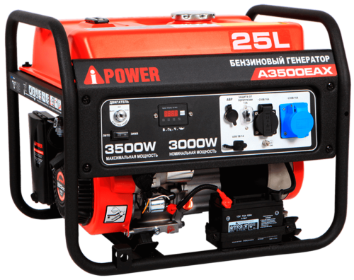 Портативный бензиновый генератор A-iPower A3500EAX фото 9