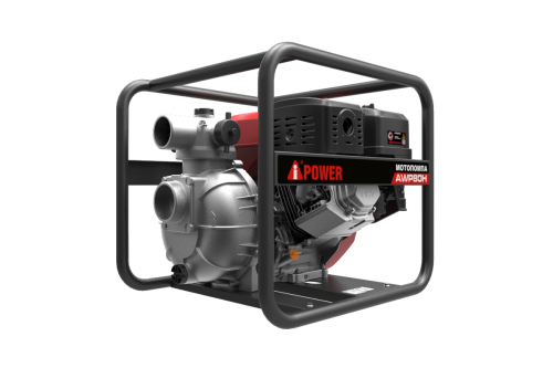 Бензиновая мотопомпа высоконапорная A-iPower AWP80H фото 2