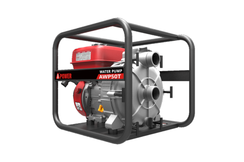 Бензиновая мотопомпа для грязной воды A-iPower AWP50T фото 6
