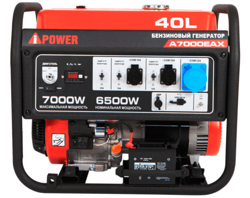 Портативный бензиновый генератор A-iPower A7000EAX фото 3