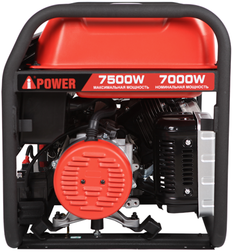 Портативный бензиновый генератор A-iPower A7500EA фото 2