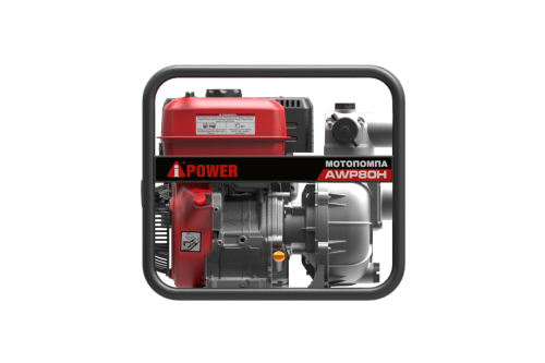 Бензиновая мотопомпа высоконапорная A-iPower AWP80H фото 7