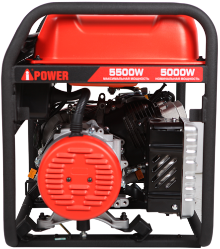 Портативный бензиновый генератор A-iPower A5500C фото 2