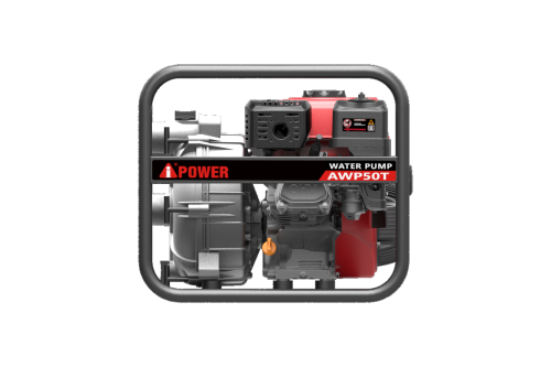 Бензиновая мотопомпа для грязной воды A-iPower AWP50T фото 3