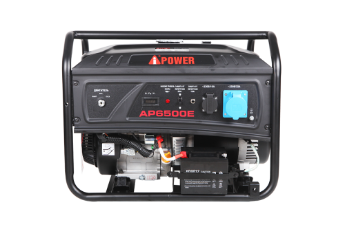 Бензиновый генератор A-iPower Lite AP6500E с АВР фото 2