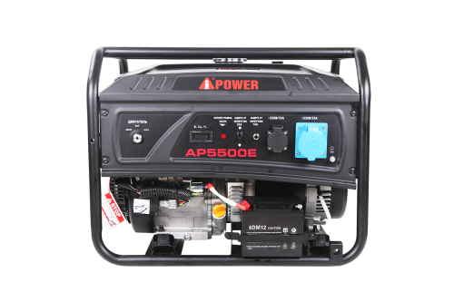 Бензиновый генератор A-iPower AP5500E c АВР фото 2