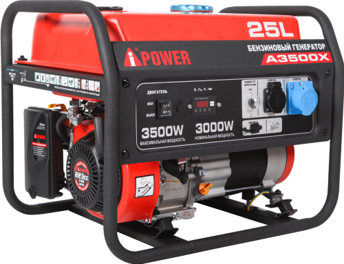 Портативный бензиновый генератор A-iPower A3500X фото 6