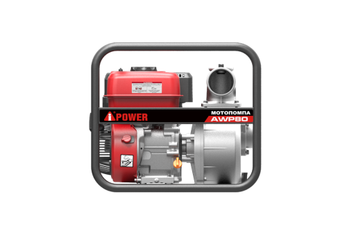 Бензиновая мотопомпа для чистой воды A-iPower AWP80 фото 4