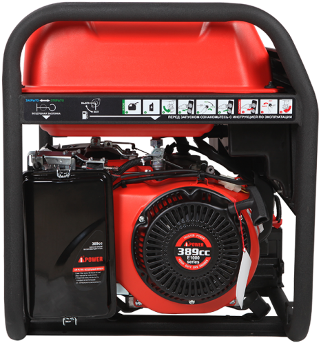 Портативный бензиновый генератор A-iPower A5500EA фото 3
