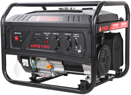 Бензиновый генератор A-iPower Lite AP3100 фото 3