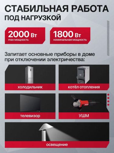Инверторный двухтопливный генератор AiGento X-20iG фото 6