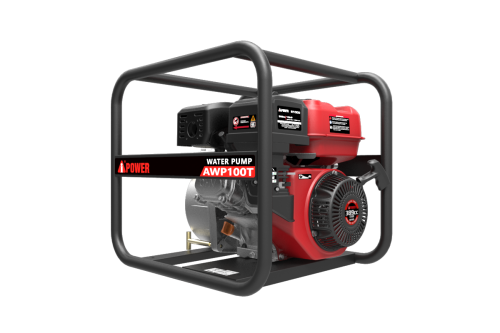 Бензиновая мотопомпа для грязной воды A-iPower AWP100T фото 5