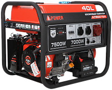 Портативный бензиновый генератор A-iPower A7500TEA