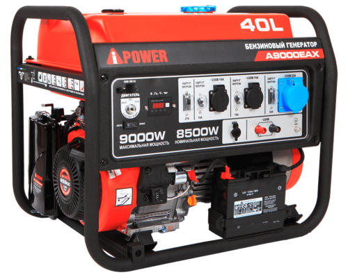 Портативный бензиновый генератор A-iPower A9000EAX фото 4