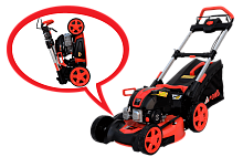 Складная газонокосилка бензиновая самоходная A-iPower AM48S