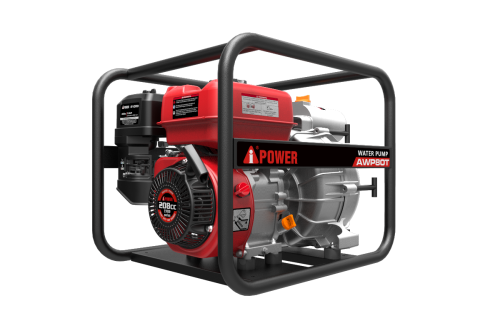 Бензиновая мотопомпа для грязной воды A-iPower AWP80Т