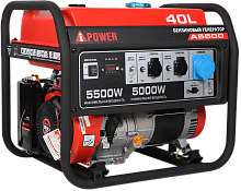 Портативный бензиновый генератор A-iPower A5500