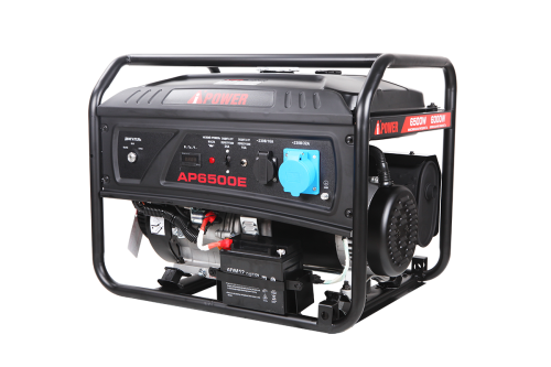 Бензиновый генератор A-iPower Lite AP6500E с АВР фото 3