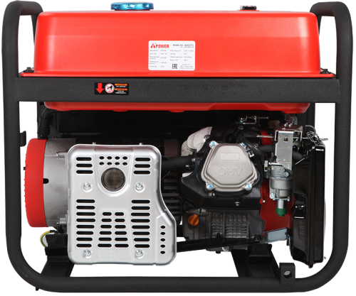 Портативный бензиновый генератор A-iPower A8500TFE фото 4