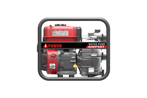 Бензиновая мотопомпа для грязной воды A-iPower AWP50T фото 7