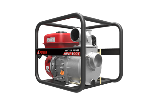 Бензиновая мотопомпа для грязной воды A-iPower AWP100T фото 6